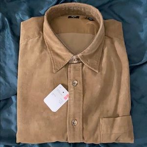 Men Corduroy Long Sleeve Medium